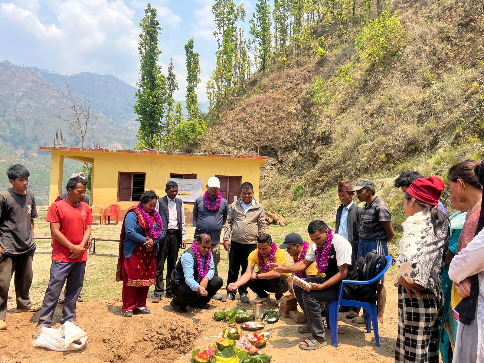 Support for the Construction of One of the Damaged Load Bearing Building of the Shree Janapriya Aadharbhut Bidhyalaya